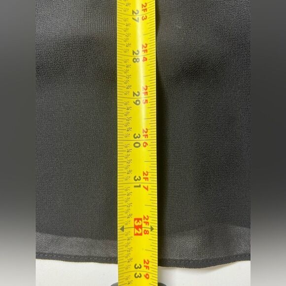 I.N. Studio 90s Pink Tie Dress Black Sleeveless Size 8 - Picture 7 of 10